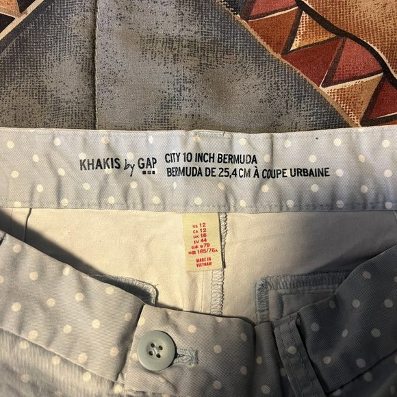 ๐ธ GAP CITY 10" BERMUDA SHORTS LIGHT BLUE ๐ธ - Picture 6 of 9